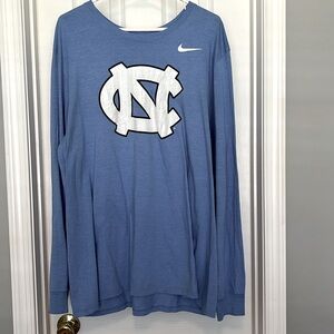 Nike UNC long sleeve jersey